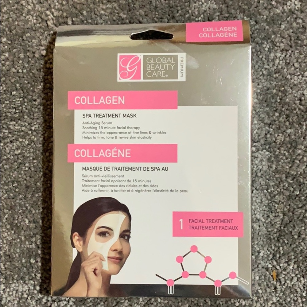 Collagen spa treatment mask